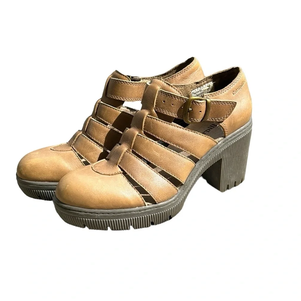 Caterpillar CAT Fisherman‎ Chunky Heeled Sandals in Canyon 7